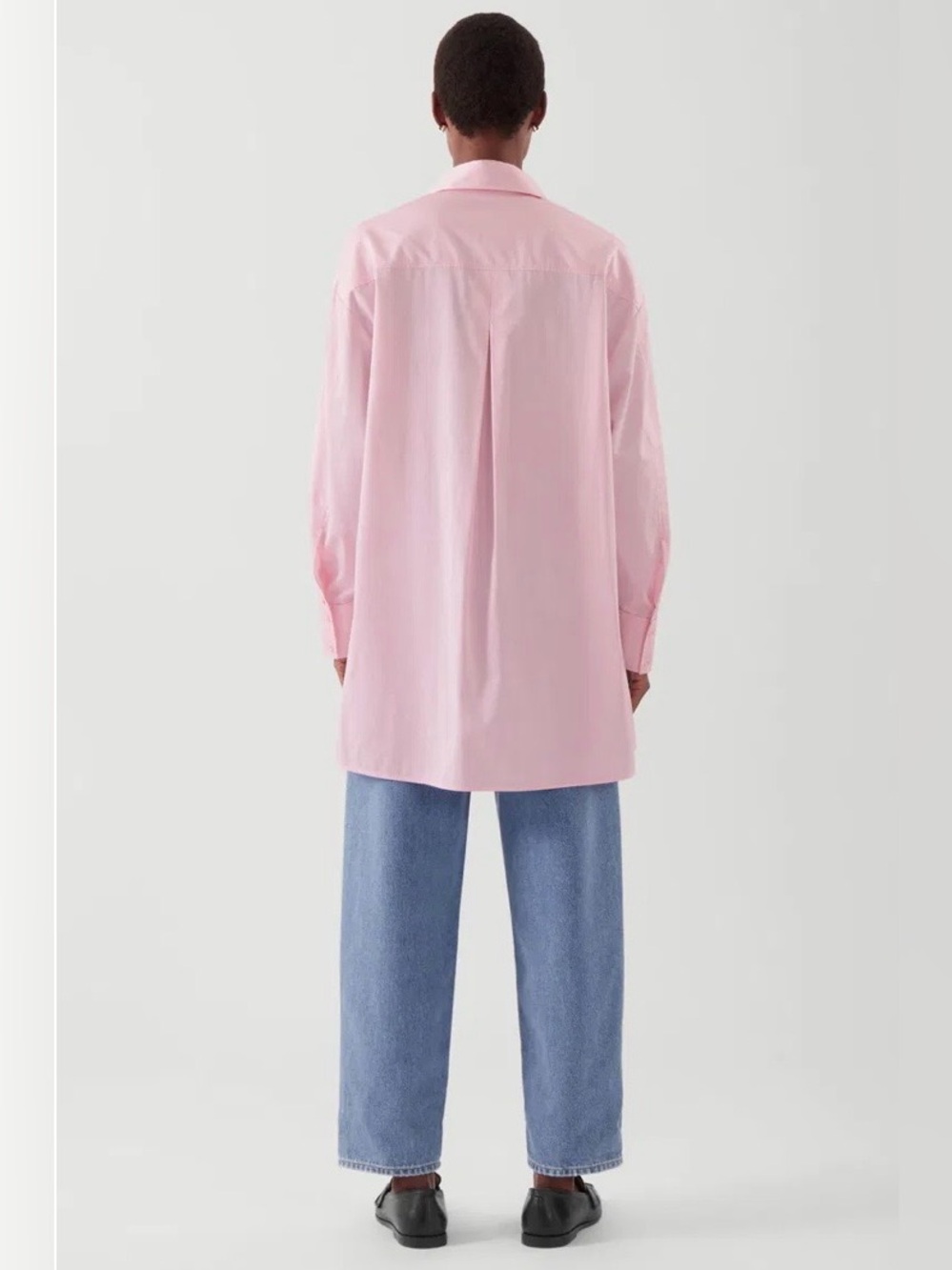 COS Pink Oversized Button-Down size 4 - Picture 3 of 14